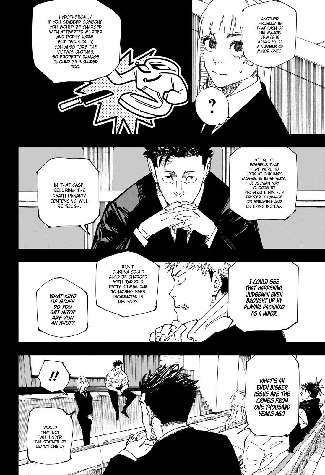 Jujutsu Kaisen Chapter 244 9